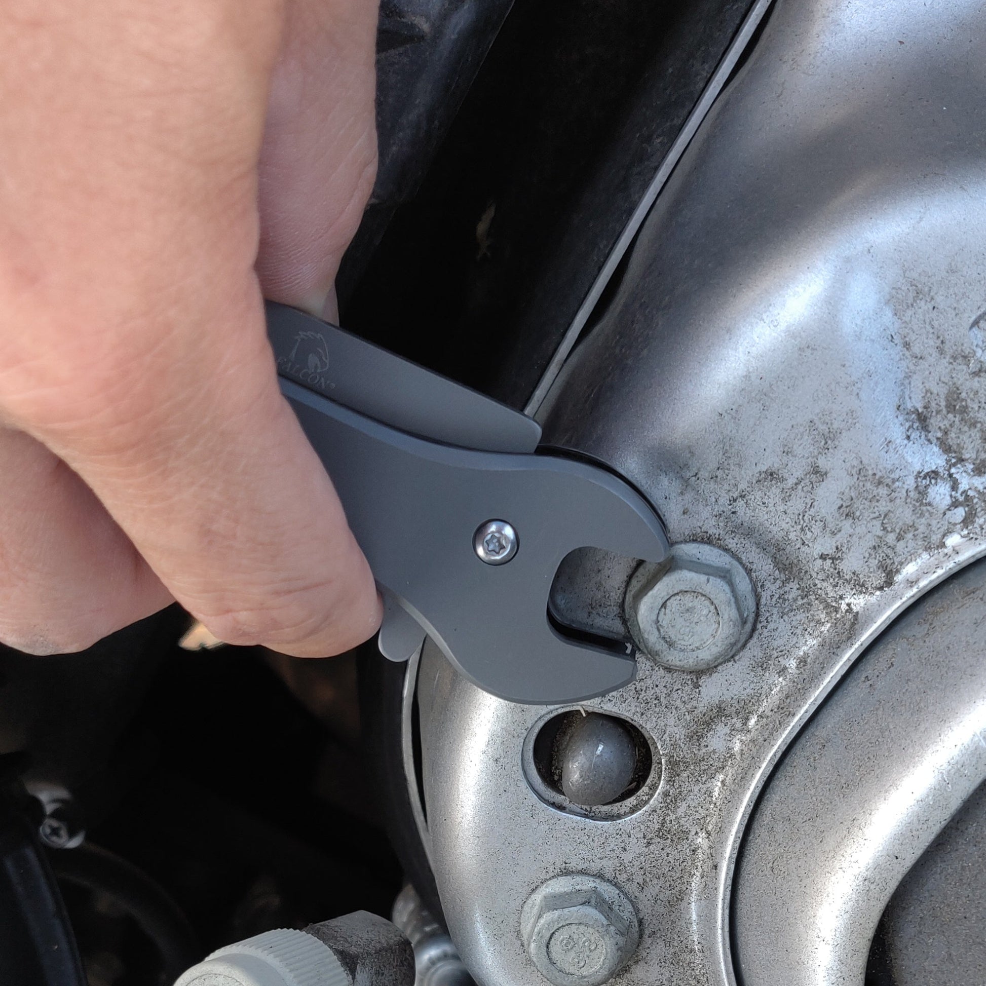 Falcon Spring Assisted Tactical Knife - Snap-On Tool Torque Wrench