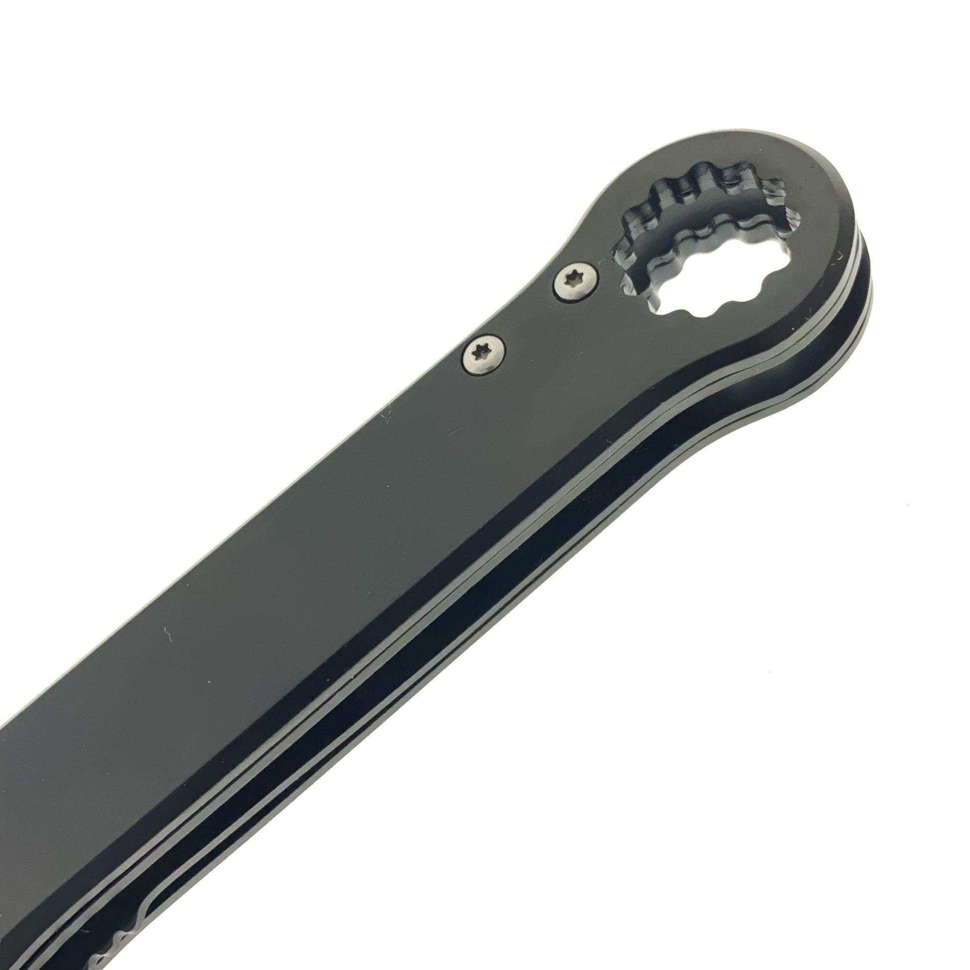 Falcon 8.25" Overall Spring Assisted Knife Adjustable Wrench Handle Black