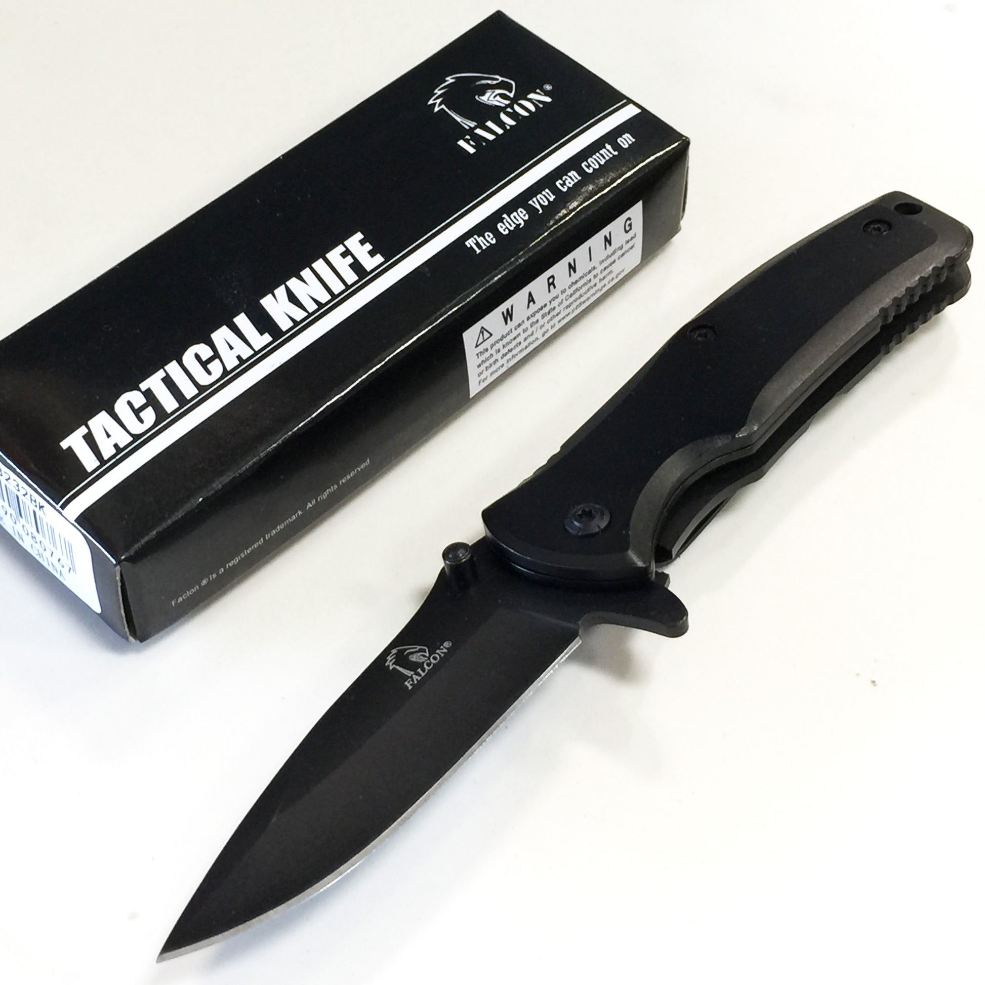 Falcon Spring Assisted Pocket Knife - Knife in Pocket