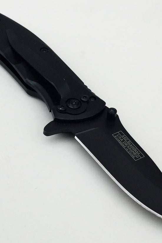 Falcon Spring Assisted Pocket Knife - Knife in Pocket