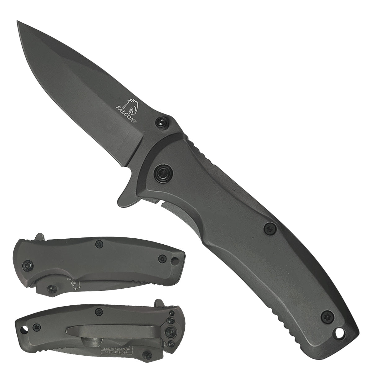 Falcon Spring Assisted Pocket Knife
