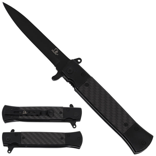 Falcon KS3326BFB Folding Knife | 3.5-Inch Blade, Carbon-Fiber Handle