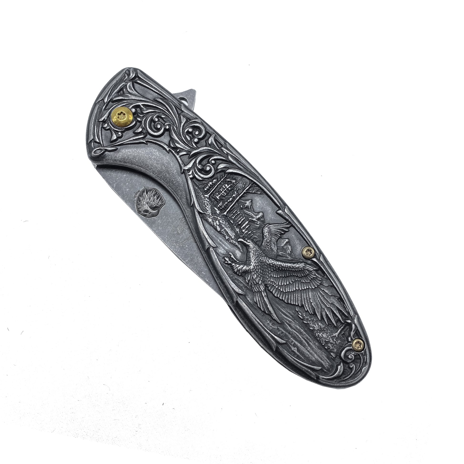 Falcon Knives - 7" Black Eagle Spring Assisted Knife