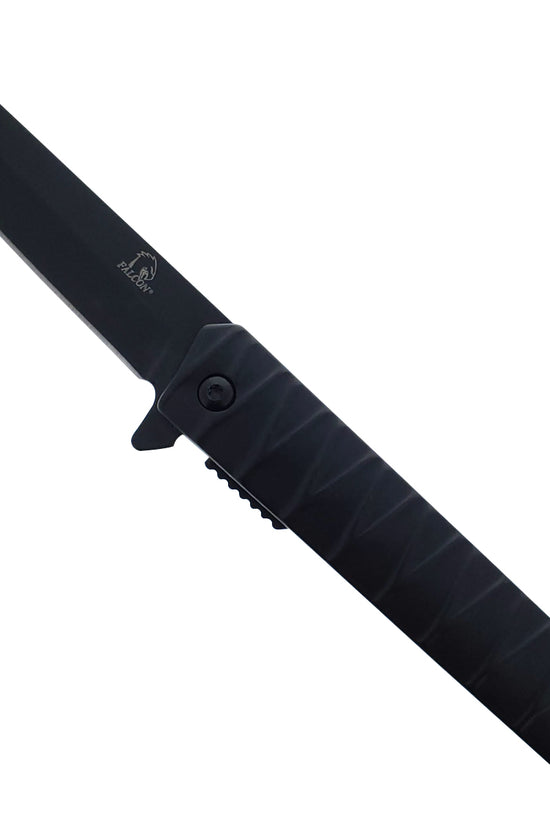 3 1/2" Black Blade / Black Handle / Assisted Knife