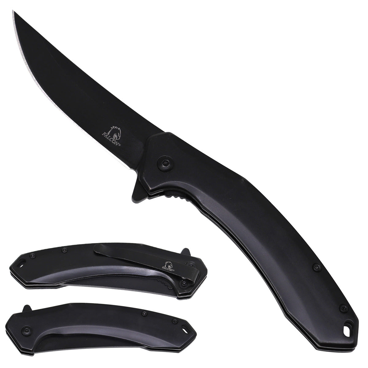 Falcon Spring Assisted Pocket Knife folding pocket knife product photo