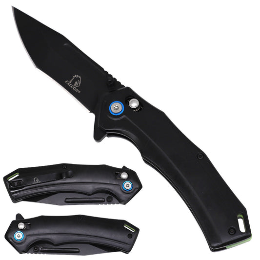 Falcon Black Axis Lock Pocket Knife