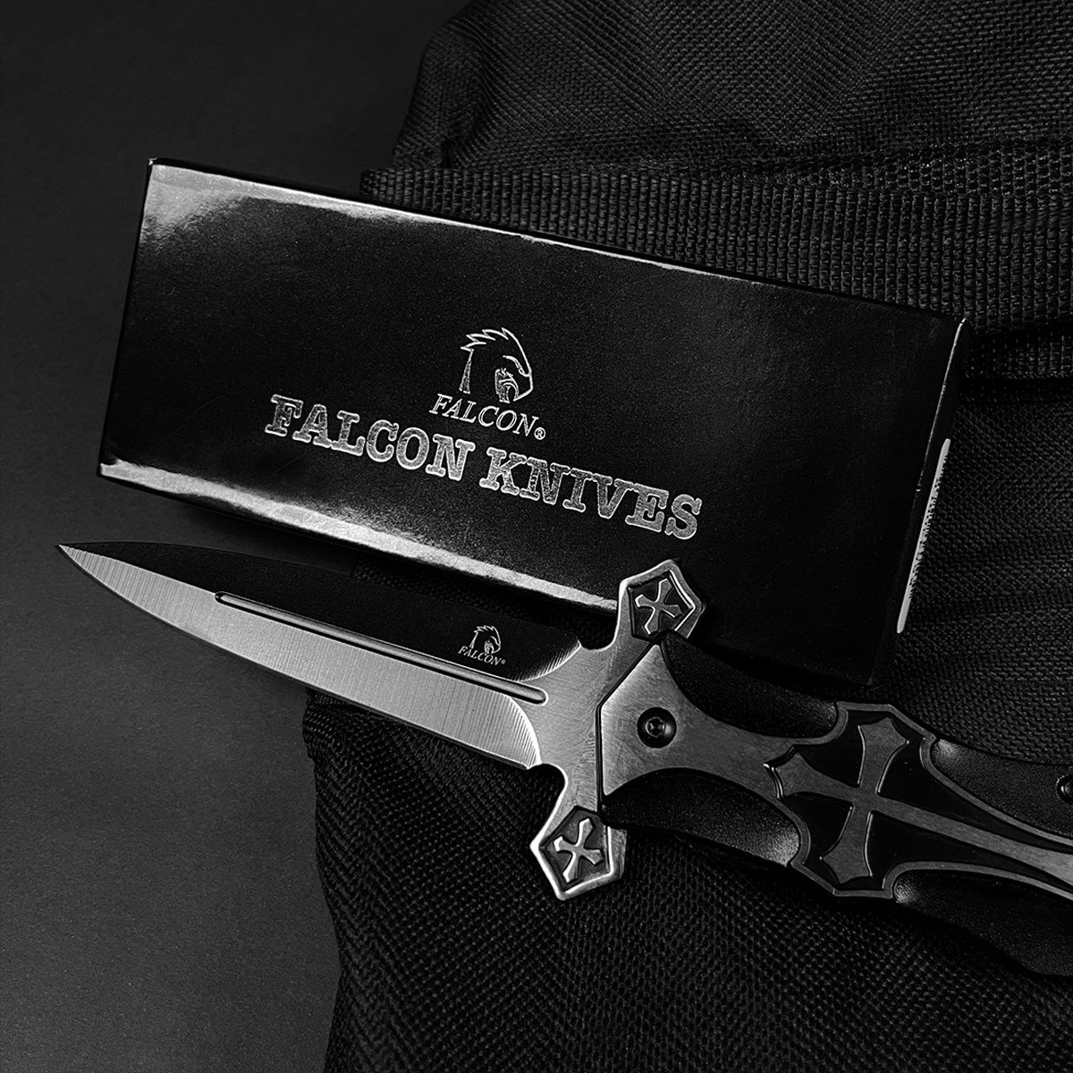 4" Black Blade Spring Assisted Knife