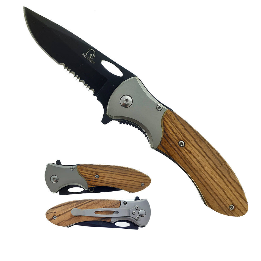 Falcon 8" Overall Spring Assisted Knife