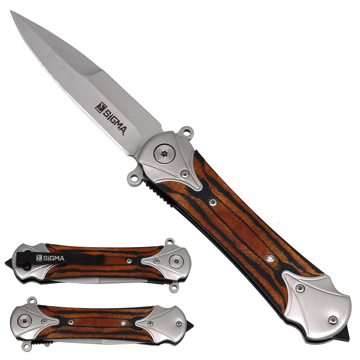 Sigma KSB348OR Ball Bearing Folding Knife