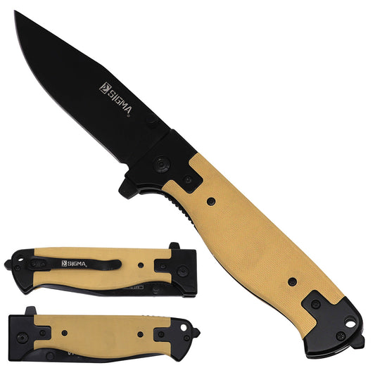 Sigma KSB468BSD Ball-Bearing Folding Knife | G10 Handle