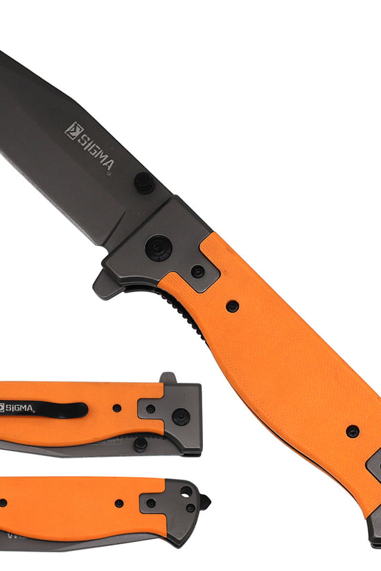 Sigma KSB468GOR Ball-Bearing Folding Knife | 8Cr14 Blade