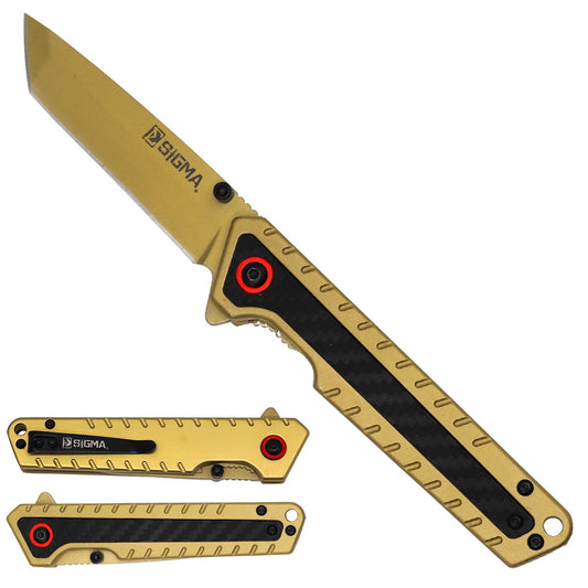 Sigma KSB855GFB Ball-Bearing Knife | 3.5-Inch 8Cr Blade