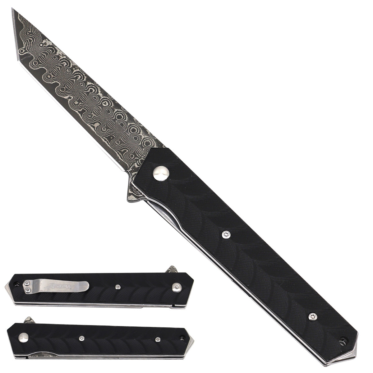 Sigma Ball Bearing Tanto Pocket Knife
