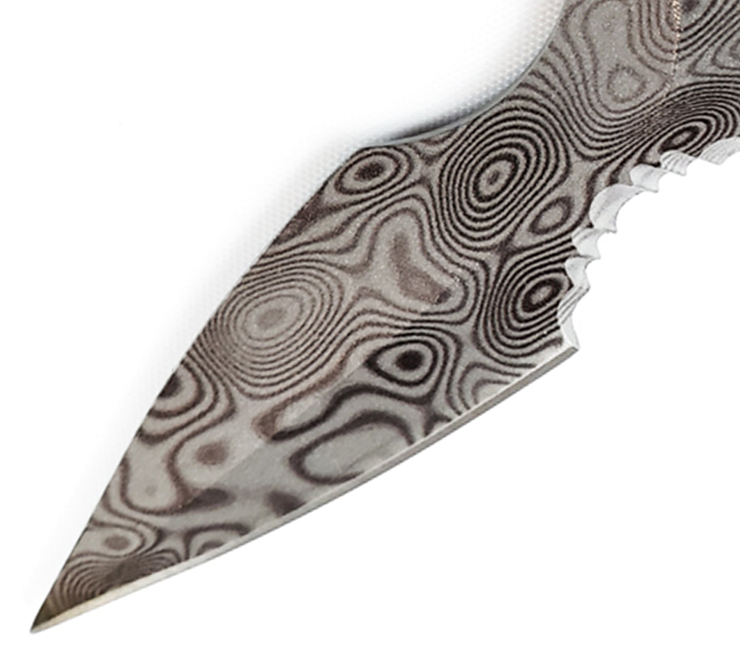 Falcon 7.5" Tactical Knife - Damascus Fixed Blade Tactical Knife