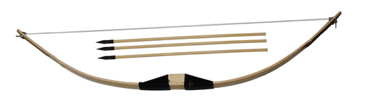 Wooden bowith and arrow