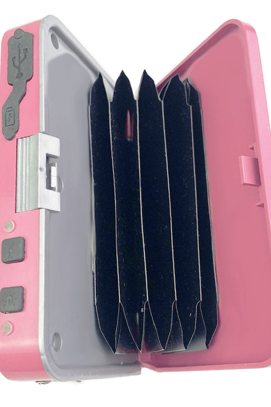 4" Pink Wallet & Power Bank Stun Gun