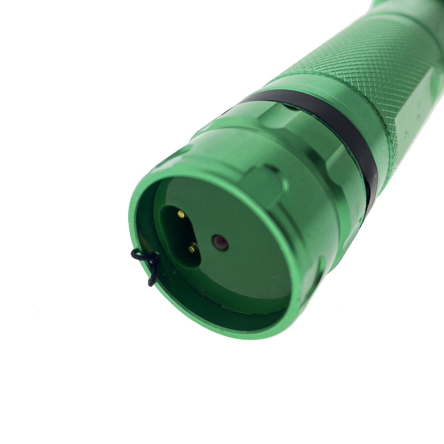 6.75" Green Stun Gun with Led Light 3 Million Volt