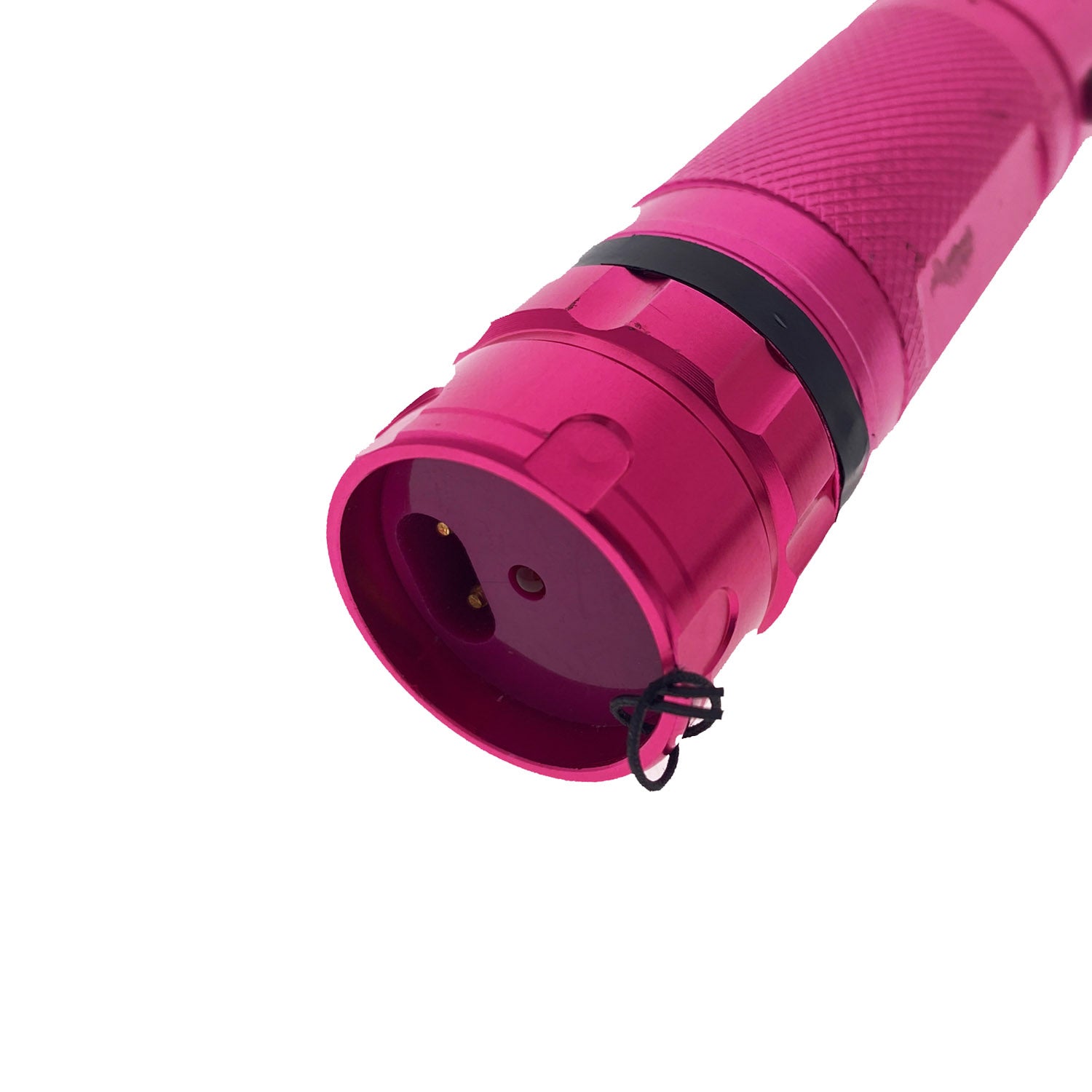 6.75" Pink Stun Gun Flashlight with Safety Switch | Guild Arms