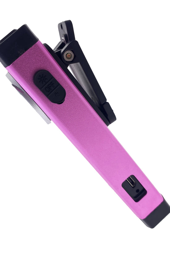 4.75" Pink Mini Stun Gun with Led Light 3 Million Volt