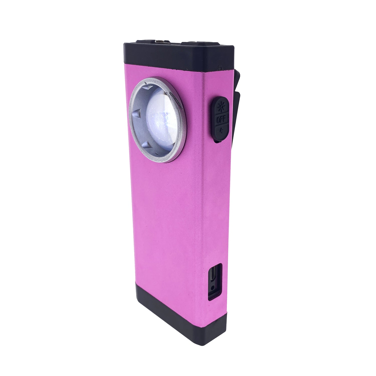 4.75" Pink Mini Stun Gun with Led Light 3 Million Volt