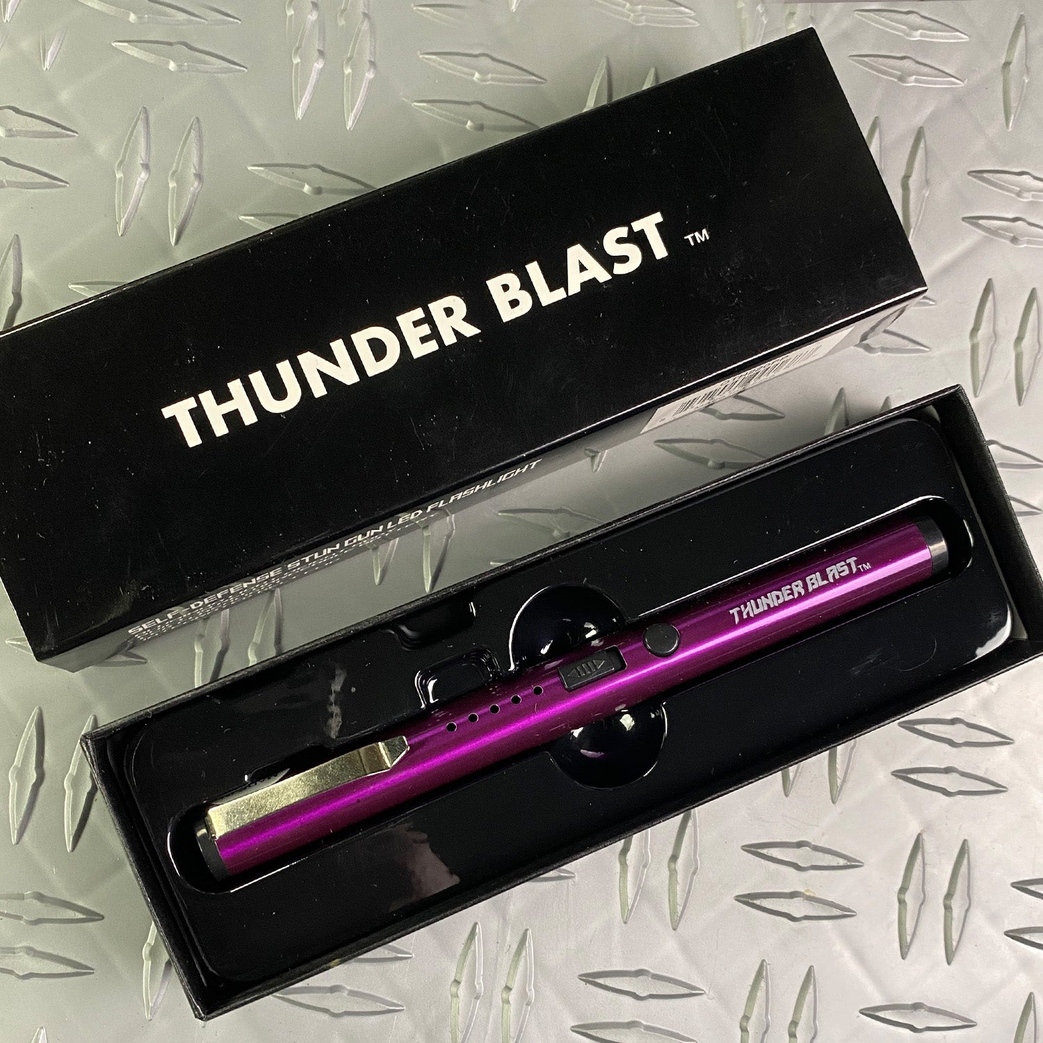 6" Purple Pen Stun Gun