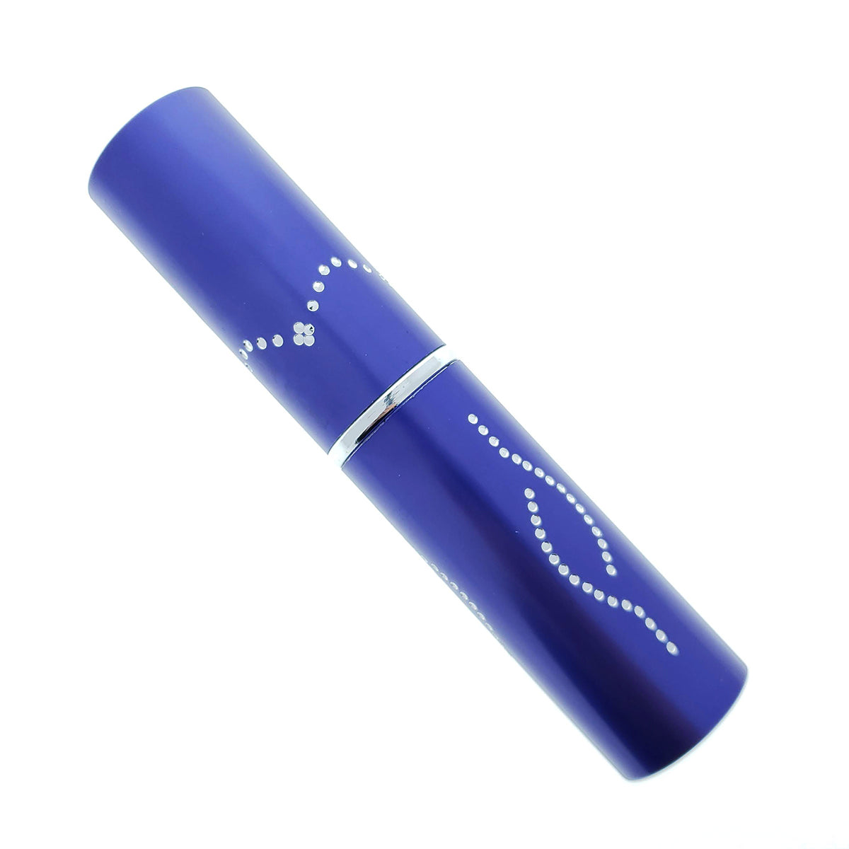 Blue 5" Lip Stick Style Stun 5 Million Volt Stun Gun w/ Flash Light