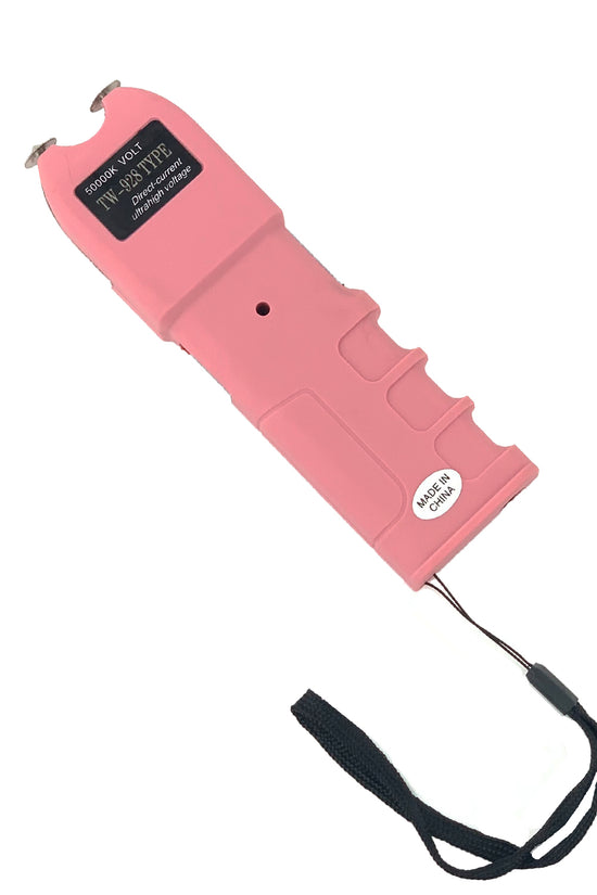 Pink Stun Gun w/ LED Flashlight
