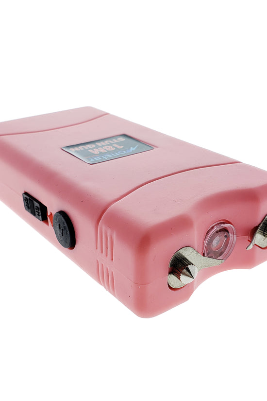 18M Pink stun gun with LED Flashlight