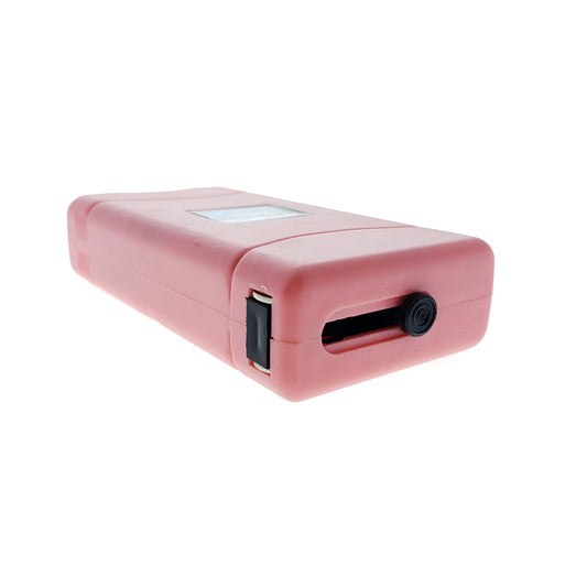 18M Pink stun gun with LED Flashlight