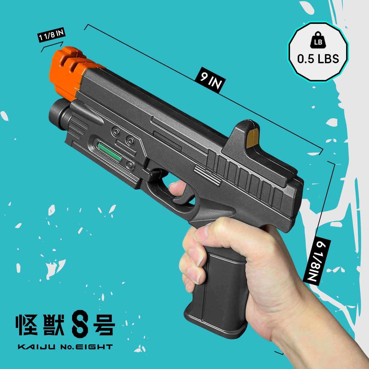 Officially Licensed Kaiju No. 8 Defense Force Kafka's Foam Pistol