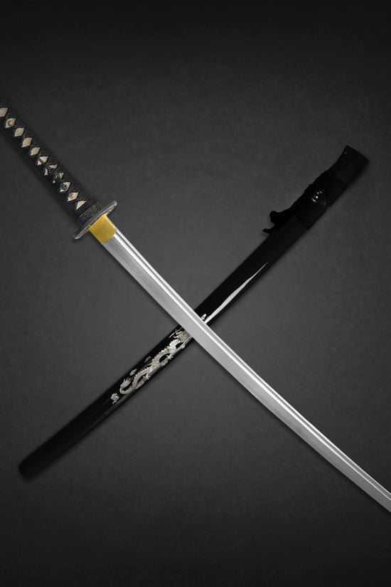 Musha “Black Pearl Dragon” Katana - Musashi Swords