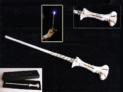 Lord Demort Magic Wand Replica 13 1/2" Magic Wand with LED light