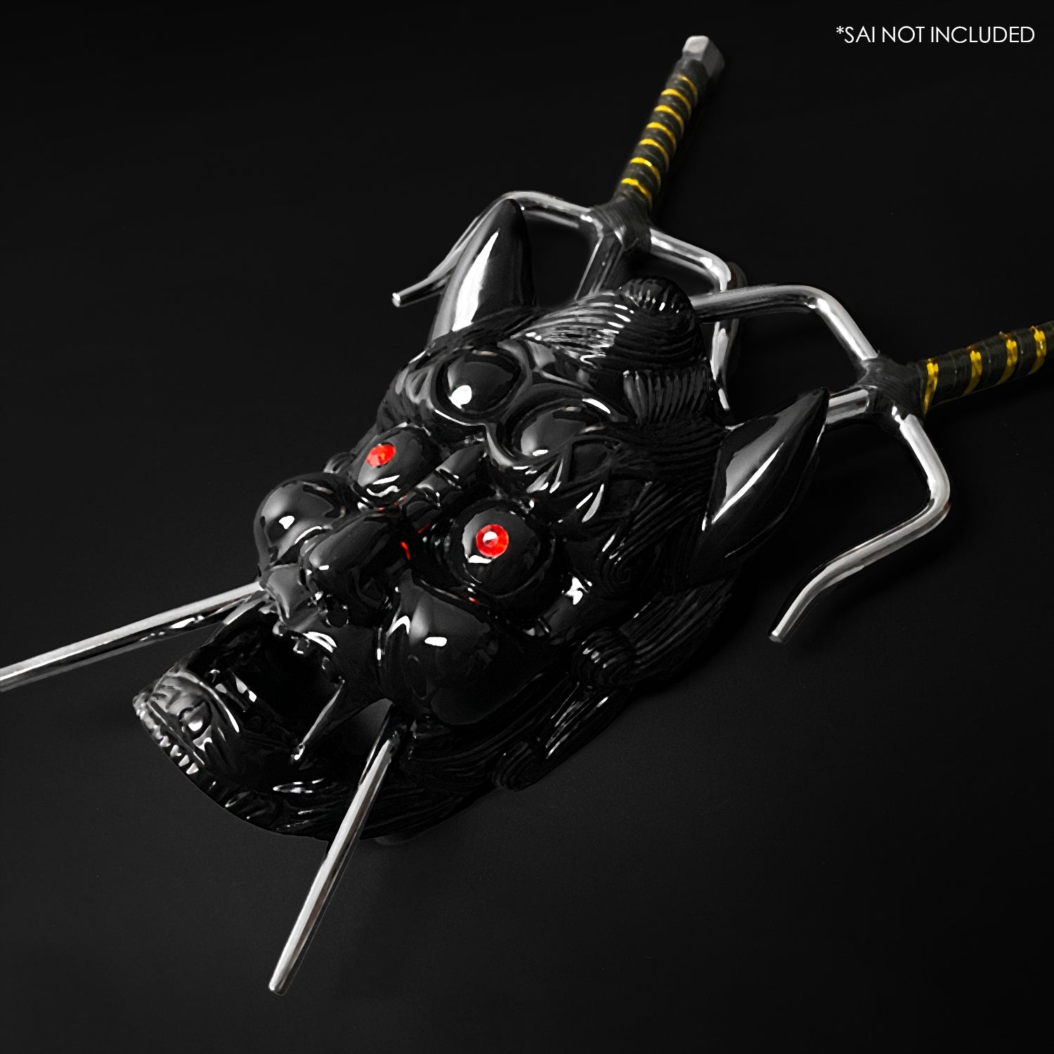 9"X6 1/2" Demon Face Sai Holder