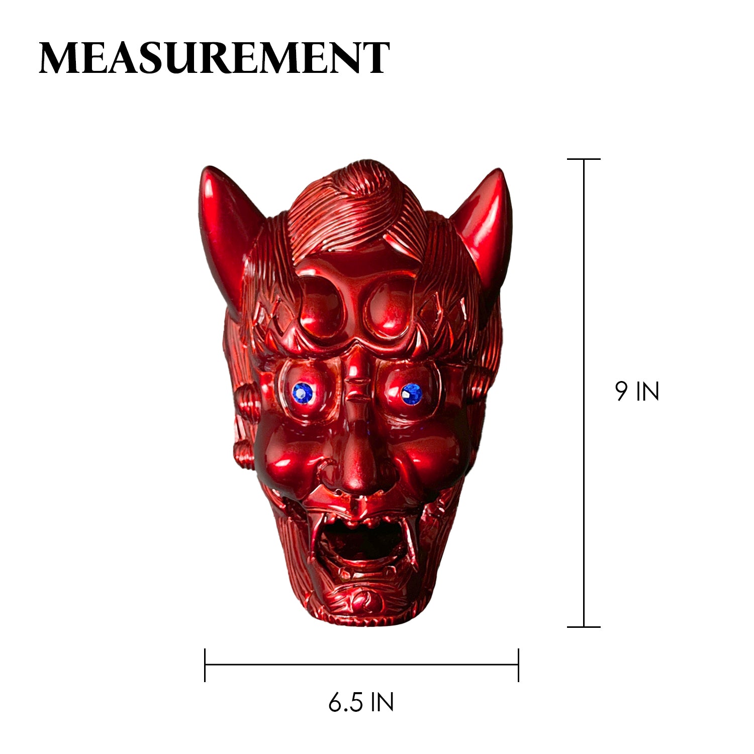 9"X6 1/2" Demon Face Sai Holder