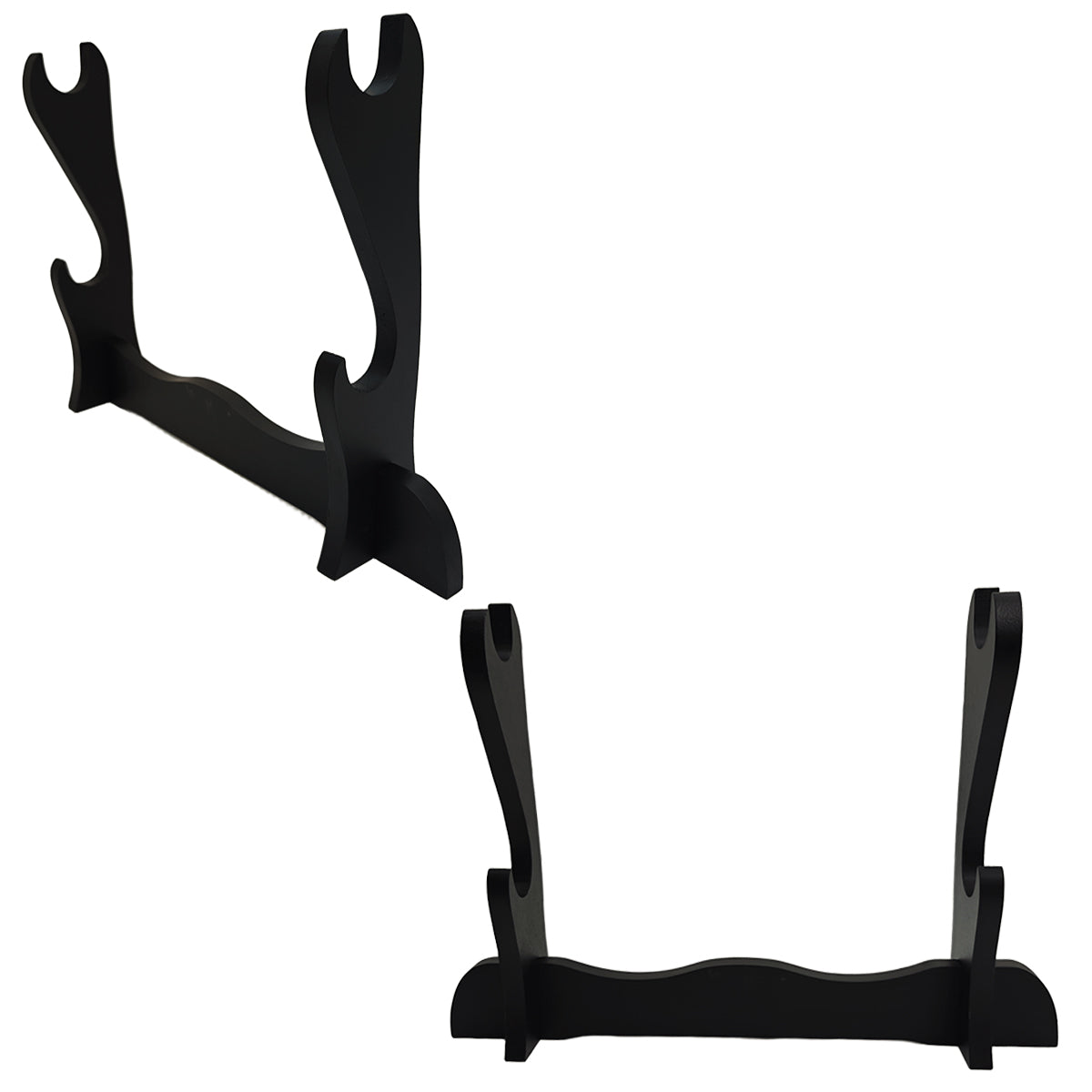 2-Piece Samurai Sword Table Stand