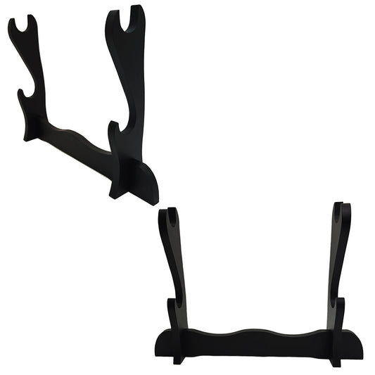 2-Piece Samurai Sword Table Stand