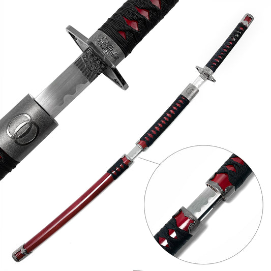 38"  & 28 1/4" Two Blade Samurai Sword Set