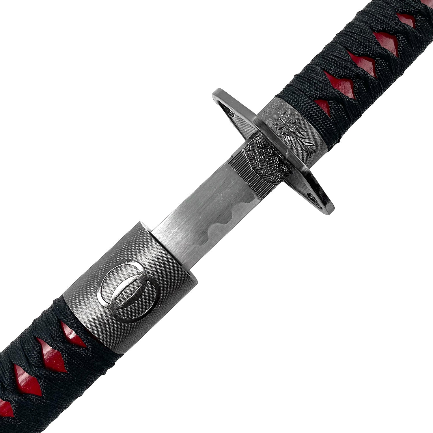 38"  & 28 1/4" Two Blade Samurai Sword Set