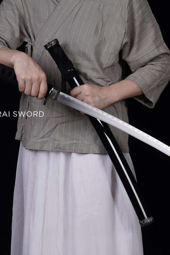 3Pcs Samurai sword set, Plastic scabbard