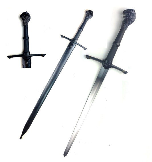 KNIGHT COLLECTIONS 39" Overall Medieval One Hand Sword,