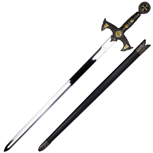 38" Kinghter of Templer One Hand Sword