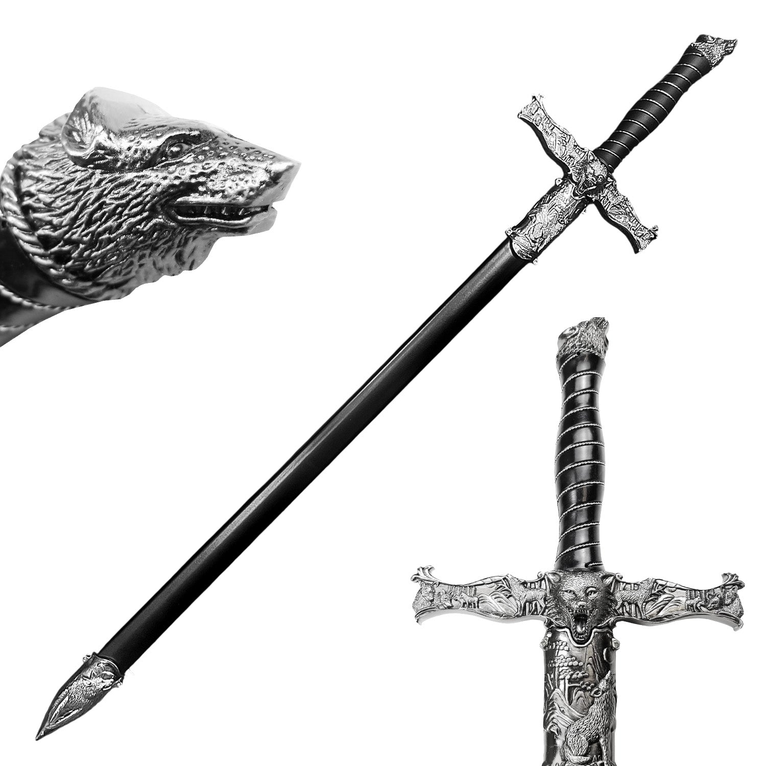 33" Howling Wolf Sword
