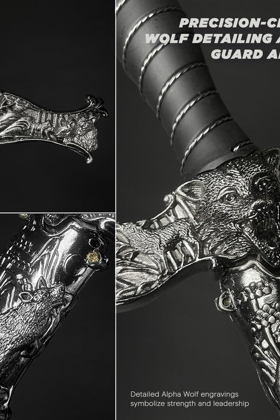 33" Howling Wolf Sword