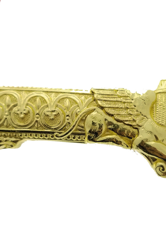 Decorative Red King Solomon Medieval Sword