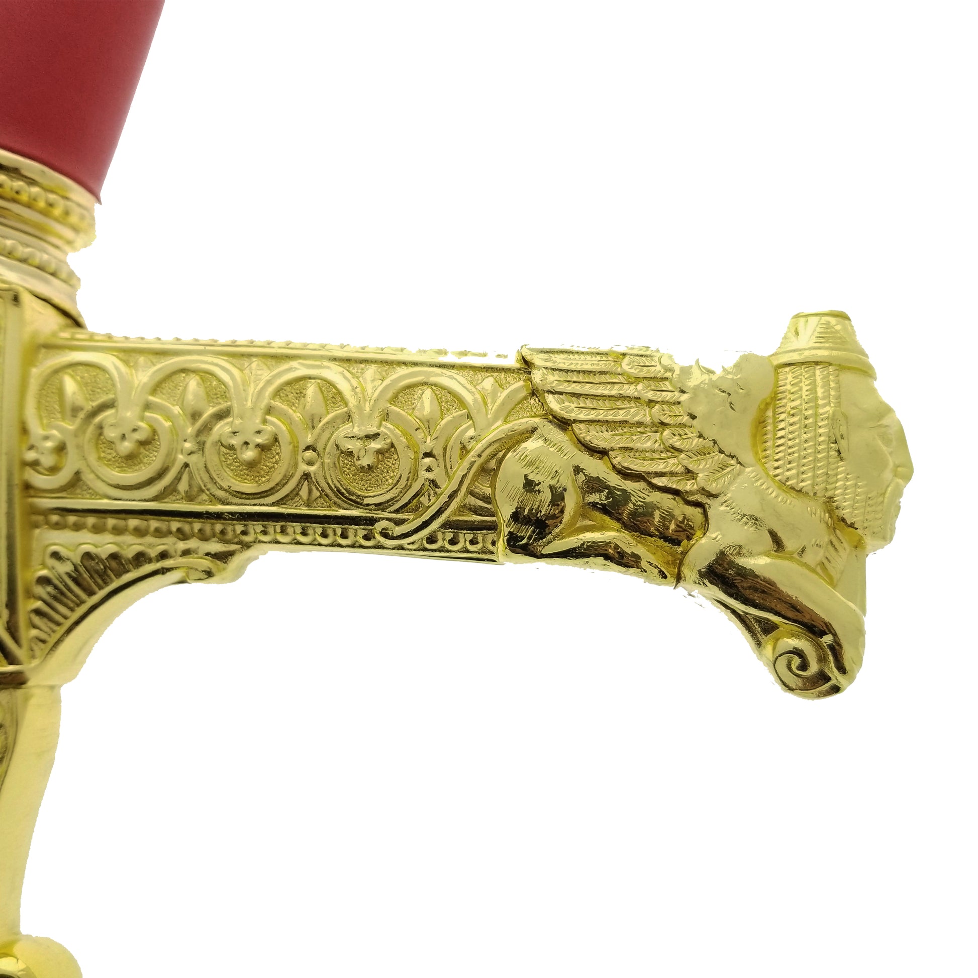 Decorative Red King Solomon Medieval Sword