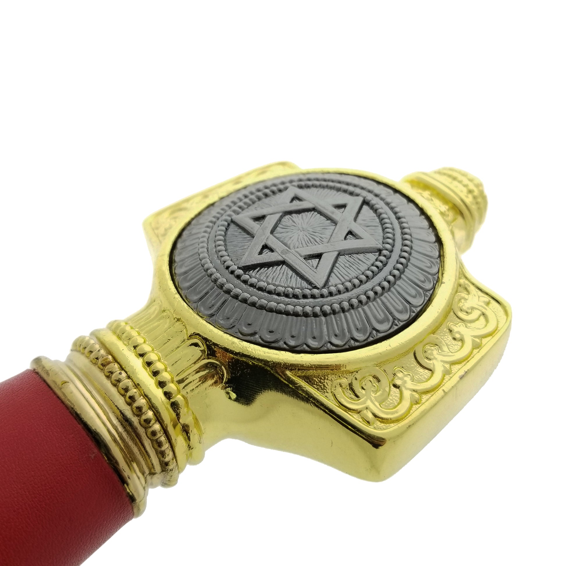 Decorative Red King Solomon Medieval Sword