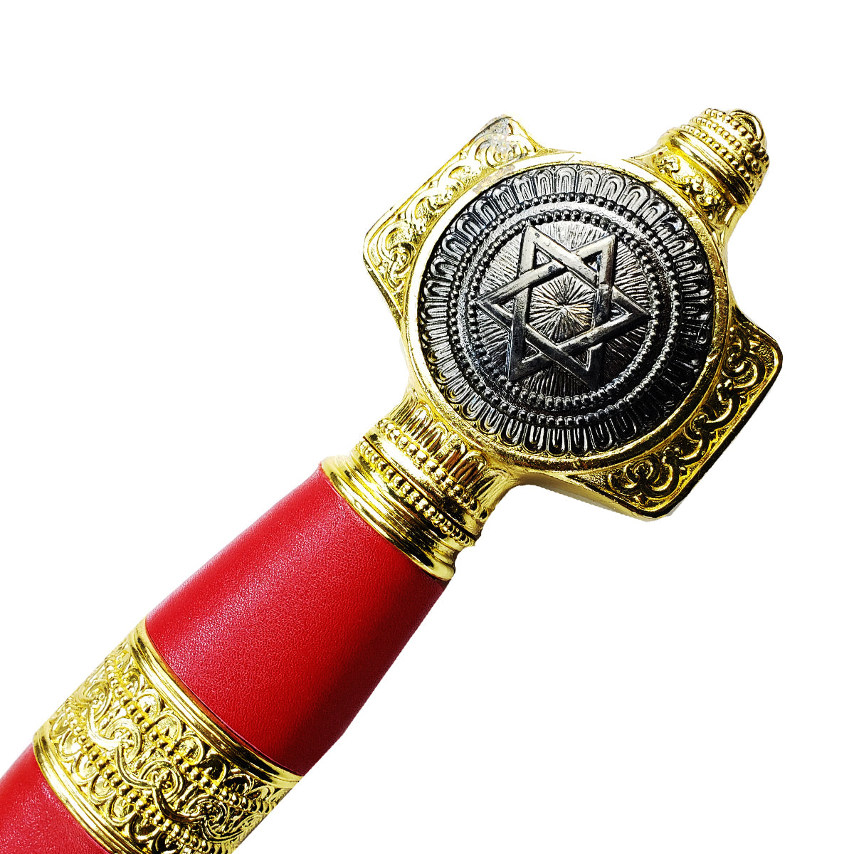 Decorative Red King Solomon Medieval Sword