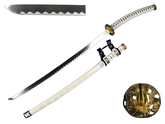 43 1/4" White Jintachi (Cermonial) Sword