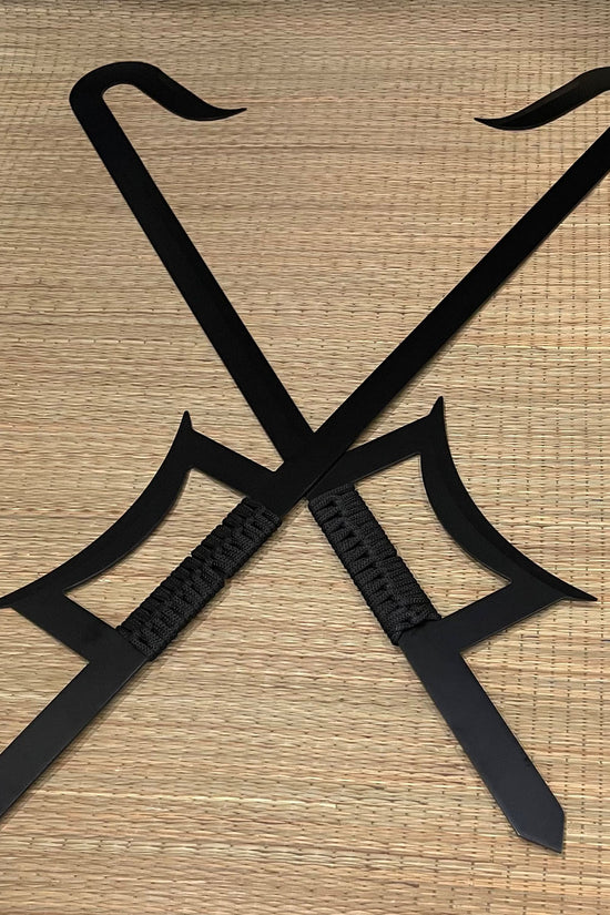 33" 2 Pcs Set Chinese Hook Sword