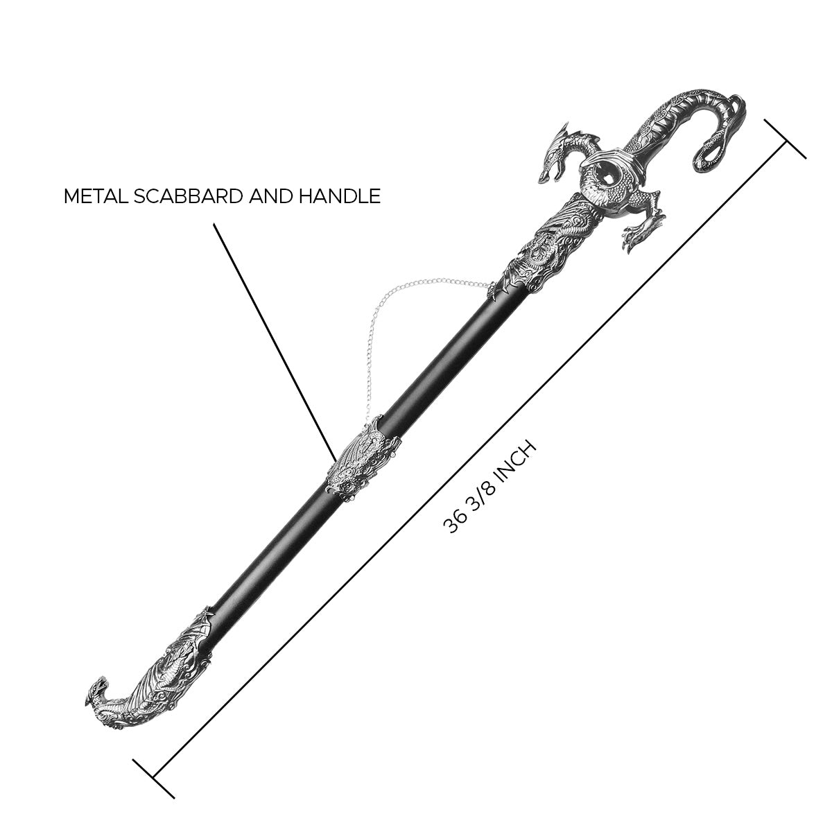 36.75" Dragon Sword